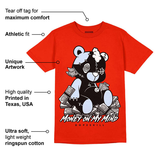 Toro Bravo 6s DopeSkill Varsity Red T-shirt MOMM Bear Graphic