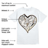 Sail 5s DopeSkill T-Shirt Heart Jordan 5 Graphic