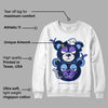 Georgetown 5s DopeSkill Sweatshirt New Double Bear Graphic