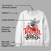 Red Cement 4S DopeSkill Sweatshirt Juneteenth 1865 Graphic