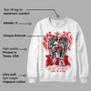 Cherry 12s DopeSkill Sweatshirt Angels Graphic