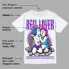 Dunk Purple Championship Court White DopeSkill T-Shirt Real Lover Graphic