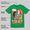 Green Collection DopeSkill Green T-shirt Stay Hot Graphic