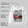 Reverse Metallic 5s DopeSkill Sweatshirt Lick My Kicks Graphic