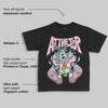 Medium Soft Pink 4s DopeSkill Toddler Kids T-shirt At The Top Graphic