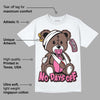 Dunk Smokey Mauve Playful Pink White Brown DopeSkill T-Shirt Hurt Bear Graphic