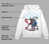 Powder Blue 9s DopeSkill Hoodie Sweatshirt VERSUS Graphic