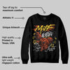 Black Tour Yellow AJ 4 Thunder DopeSkill Sweatshirt MILF Graphic