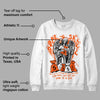 Orange Milk DopeSkill Sweatshirt Angels Graphic