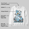 Knu Stack Vintage Satin Dream Blue DopeSkill Sweatshirt MOMM Bear Graphic