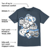 AJ 6 Midnight Navy DopeSkill T-shirt Bear Steals Sneaker Graphic