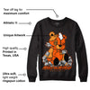 Brilliant Orange 12s DopeSkill Sweatshirt MOMM Bear Graphic