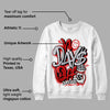 Red Cement 4S DopeSkill Sweatshirt No Days Off Graphic