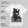 Black Cat 3s DopeSkill T-Shirt MOMM Bear Graphic