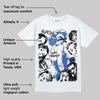 Awake NY x Racer Blue 5s DopeSkill T-Shirt Built Different Graphic