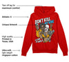 Red Collection DopeSkill Red Hoodie Sweatshirt Don't Kill My Vibe Graphic