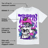 Dunk Purple Championship Court White DopeSkill T-Shirt Trippin Graphic