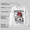 White Cement 4s DopeSkill Sweatshirt Stay It Busy Graphic