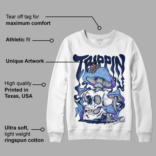 Georgetown 5s DopeSkill Sweatshirt Trippin Graphic