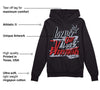 Bred Reimagined 4s DopeSkill Hoodie Sweatshirt LOVE Graphic