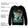 Green Glow 1s DopeSkill Sweatshirt Heaven Sent Graphic