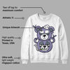 Indigo Haze 5s DopeSkill Sweatshirt New Double Bear Graphic