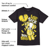 Yellow Snakeskin 11s DopeSkill T-Shirt Love Sick Graphic