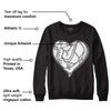 Dunk Low Pure Platinum DopeSkill Sweatshirt Heart AJ 1 Graphic