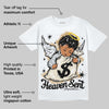 Reverse Metallic 5s DopeSkill T-Shirt Heaven Sent Graphic