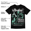 Green Glow 1s DopeSkill T-Shirt Broken Bones Graphic