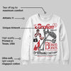 Chicago OG 1s DopeSkill Sweatshirt Broken Bones Graphic