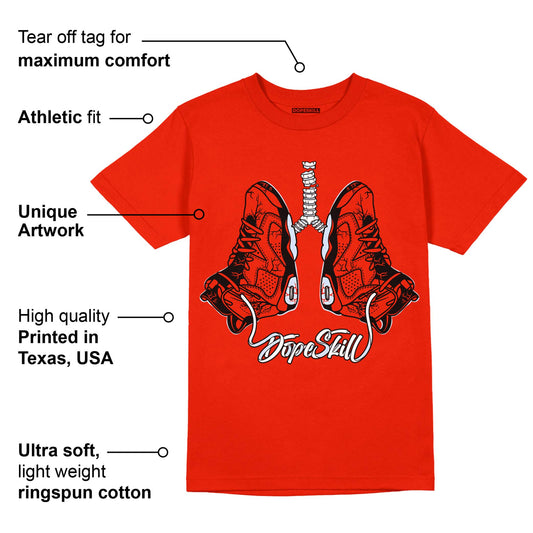 Toro Bravo 6s DopeSkill Varsity Red T-shirt Breathe Graphic