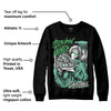 Green Glow 1s DopeSkill Sweatshirt Stackin Mines Graphic