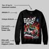 Red Collection DopeSkill Sweatshirt Ease My Mind Graphic