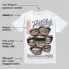 Cement Grey 3s DopeSkill T-Shirt The Mouth With No Droughts Graphic