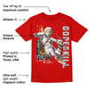 Red Collection DopeSkill Red T-shirt You Got All My Love Graphic