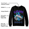 Aqua 6s DopeSkill Sweatshirt Slow Burn Graphic