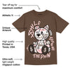 AJ 3 Neapolitan DopeSkill Dark Mocha T-shirt Smile Through The Pain Graphic