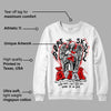 Red Cement 4S DopeSkill Sweatshirt Angels Graphic