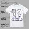 AJ 11 Low Pure Violet DopeSkill T-Shirt No.11 Graphic