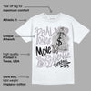 Cement Grey 2s DopeSkill T-Shirt Real Ones Move In Silence Graphic