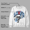 Powder Blue 9s DopeSkill Sweatshirt Loser Lover Graphic