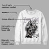 Cement Grey 2s DopeSkill Sweatshirt Money Loves Me Graphic