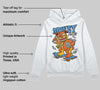 Orange Black White DopeSkill Hoodie Sweatshirt Money Callin' Graphic