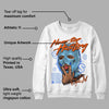 Dunk Futura University Blue DopeSkill Sweatshirt Never Stop Hustling Graphic