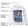 Powder Blue 9s DopeSkill Sweatshirt Stackin Mines Graphic