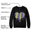 Canyon Purple 4s DopeSkill Sweatshirt Slime Drip Heart Graphic