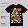 Luminous Green 5s DopeSkill T-Shirt Broken Bear Graphic