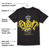 Yellow Snakeskin 11s DopeSkill T-Shirt Queen Chess Graphic