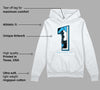 University Blue Toe 1s DopeSkill Hoodie Sweatshirt No.1 Graphic